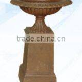 Trade Assurance Big Black Cast Iron Garden Pot,garden Big Pots,garden Flower Pots thumbnail-3