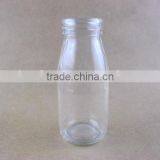 Clear Round Milk Glass Bottles thumbnail-1
