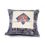 Mulberry Brocade Pillow Case, Handmade Ethnic Pillowcase, Gift and Souvenirs Handmade in Vietnam thumbnail-3
