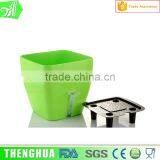 Colorful Flower Pots Wholesale Latest Design Various Size Plastic Flower Pot thumbnail-1