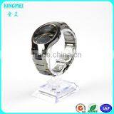 Retail Selling Clear Crystal Watch Stand, c Ring Holder Single Wrist Watch Display With c Shape Rack thumbnail-4