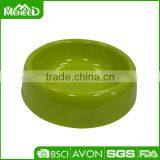 China Plastic Solid Color Round Melamina Bulk White Pet Salad Bowl thumbnail-2
