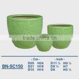 Vietnamese Ceramic Glazed Indoor Pot/ Indoor Planter BN-SC150 thumbnail-1