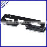 4 Hole Punch, 1/4 Size, 2-3/4 Center, 20 Sht Cap, Black thumbnail-1