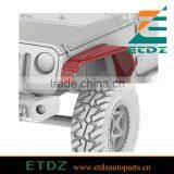 Aluminum Overland Tube Front Fenders for 07-16 Jeep Wrangler thumbnail-1