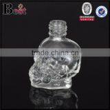 Best Sellers Hot Products Cosmetic Fragrance Perfume 10ml Glass Skull Bottle Clear Empty Refillable Bottle Glass thumbnail-3