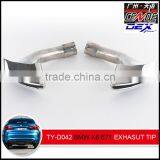 Auto Tuning Ss304 Exhaust Tips in Exhaust Pipe for BMW x3 x4 x5 x6 thumbnail-5