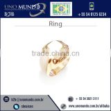 Uniquely Designed Gold Plated Rings Available for Wedding Wear