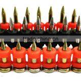 High Quality Red Plastic Color Low Carbon Harded Steel Galvanized Concrete Nails for Construction thumbnail-5