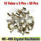 2Mhz 6Mhz 8Mhz 12Mhz 16Mhz 32Mhz Mhz Crystal Oscillator HC-49S Crystal Oscillator 40.000(MHz) Crystal Oscillator 2.048MHZ thumbnail-1