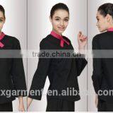 2017 ZX Fashion Design Western Fast Food Restaurant Uniform Cheap Price thumbnail-1