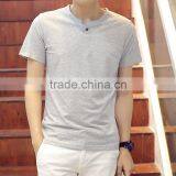 Men's V Neck Collar T Shirt Short Sleeve Shirts V-neck t Shirt New Fashion t Shirt thumbnail-5
