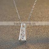 925 Sterling Silver Jewelry Necklace Tower Pendant Necklace for Women thumbnail-4
