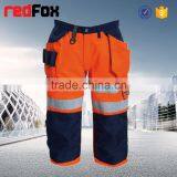 Reflective Cargo Work Pants With Knee Pad thumbnail-1