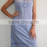 Ladies White Summer Dress thumbnail-3