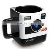 Retro Camera Photomug,Mustard Photo Mug thumbnail-3
