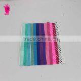 Plain Solid Color Satin Covered Resin Hairbands Ribbon Covered Adult Kids Headbands Infant Headband thumbnail-1