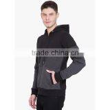 Customized Cheaper Black Men Terry Hoodies Pullover Hoodies thumbnail-3