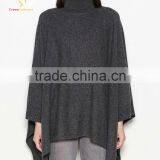 Cashmere Poncho Capes,Winter Women Wool Ponchos thumbnail-2