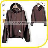 Wholesale Custom Men Gym Wear Blank Designer Cotton Reversible Full Zip Up Hoodies thumbnail-2