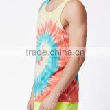 Tie-dyed Tank Top With Spinning Pattern thumbnail-3
