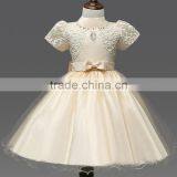 C0186#2017 Summer Kids Clothes Baby Frock Design Pictures Baby Girl Wedding Dress thumbnail-4