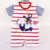 Baby Jumpsuit Print Cartoon Animal Summer Short Sleeve Romper Set thumbnail-2
