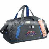 Shockwave 19" Sports Duffel Bag - Has Elastic Bungee Cords, Pen Loop and Comes With Your Logo. thumbnail-3