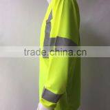 Polyester Micro Mesh Long Sleeve Chest Pocket Wicking Protective T-shirt thumbnail-3