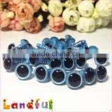 10mm Glitter Metallic Colored Sky Blue Crochet Toy Safety Eyes thumbnail-3