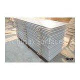 White Color Matte Finished Surface 3050mm * 760mm Modified Acrylic Solid Surface Big Slab thumbnail-1