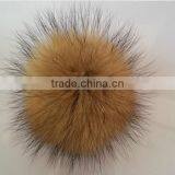 Hot Sell Real Raccoon Fur Accessory/ Raccoon Fur Pompom thumbnail-1