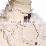 Steampunk Soft Blouse With Choker Look Collar thumbnail-3
