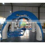 Used Outdoor Inflatable Blue Tent for Event, Advertising Inflatable Air-saeled Tent for Sale thumbnail-1
