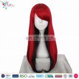 Styler Brand Red Wig Big With Bangs Wavy Hair Women Synthetic Long Red Cosplay Wig thumbnail-1