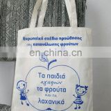 chinese natural cotton export shopping bag