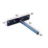 Solid Steel Floating Shelf Brackets Rustproof Blind Shelf Supports Invisible Shelf Bracket With Screws thumbnail-2