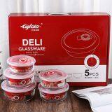 Hot Sale Food Grade Round Freezer Fridge Glass Container thumbnail-5