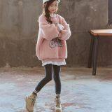 Girls' Sweater With Cashmere Wool Coat thumbnail-3