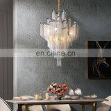 Modern Fashion Simple Luxury K9 Clear Crystal Ceiling Lighting Chandelier