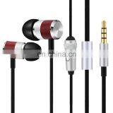 Hot Selling Cheap 3.5mm Jack Wired In-ear Wooden Wired Earphone Manufactures thumbnail-1