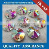 0106L China factory Flat back Sew on Crystals ab,crystals sew on,sew on crystals for dresses