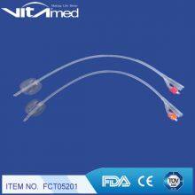 100% Silicone Foley Catheter FCT05 Indwelling Foley Catheters thumbnail-2