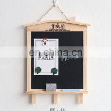 Wholesale Creative Wooden Double Side Blackboard Can Be Hung Message Board Children Creative Gift thumbnail-2