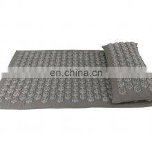 Organic Certified Cotton Canvas Plastic Acupressure Mat and Pillow Set thumbnail-3