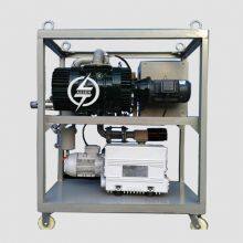 Asv High Efficiency Transformer Vacuum Pumping System Unit With Vacuum Rotary Vane Pump and Roots Pump thumbnail-2