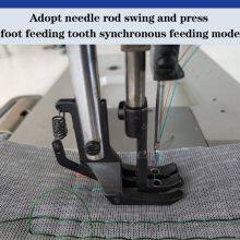 Computer Leather Double Needle Triple Synchronous Thick Material Machine Large Tents Sewing Machine RN-4420 thumbnail-3