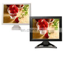 15-дюймовый настольный дисплей TFT LCD с сенсорным экраном, HD-игровой компьютерный монитор, дешевый для POS-терминалов, черный дисплей