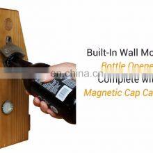 Brown 6 Package Box Custom Logo Custom Wooden Box Beer Caddy thumbnail-3