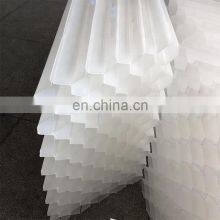 PP Tube Settler Water Treatment Media, Lamella Clarifier Hexagonal Honeycomb Plate thumbnail-3